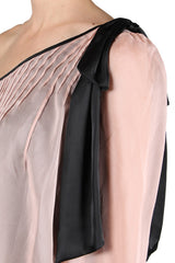 One Shoulder Blush Blouse
