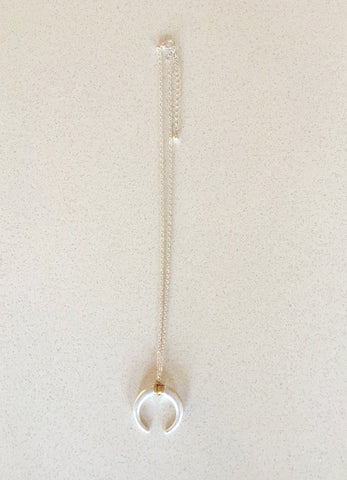 Silver or Gold Pendant Necklace