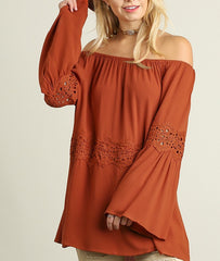 Day To Evening Off The Shoulder Blouse